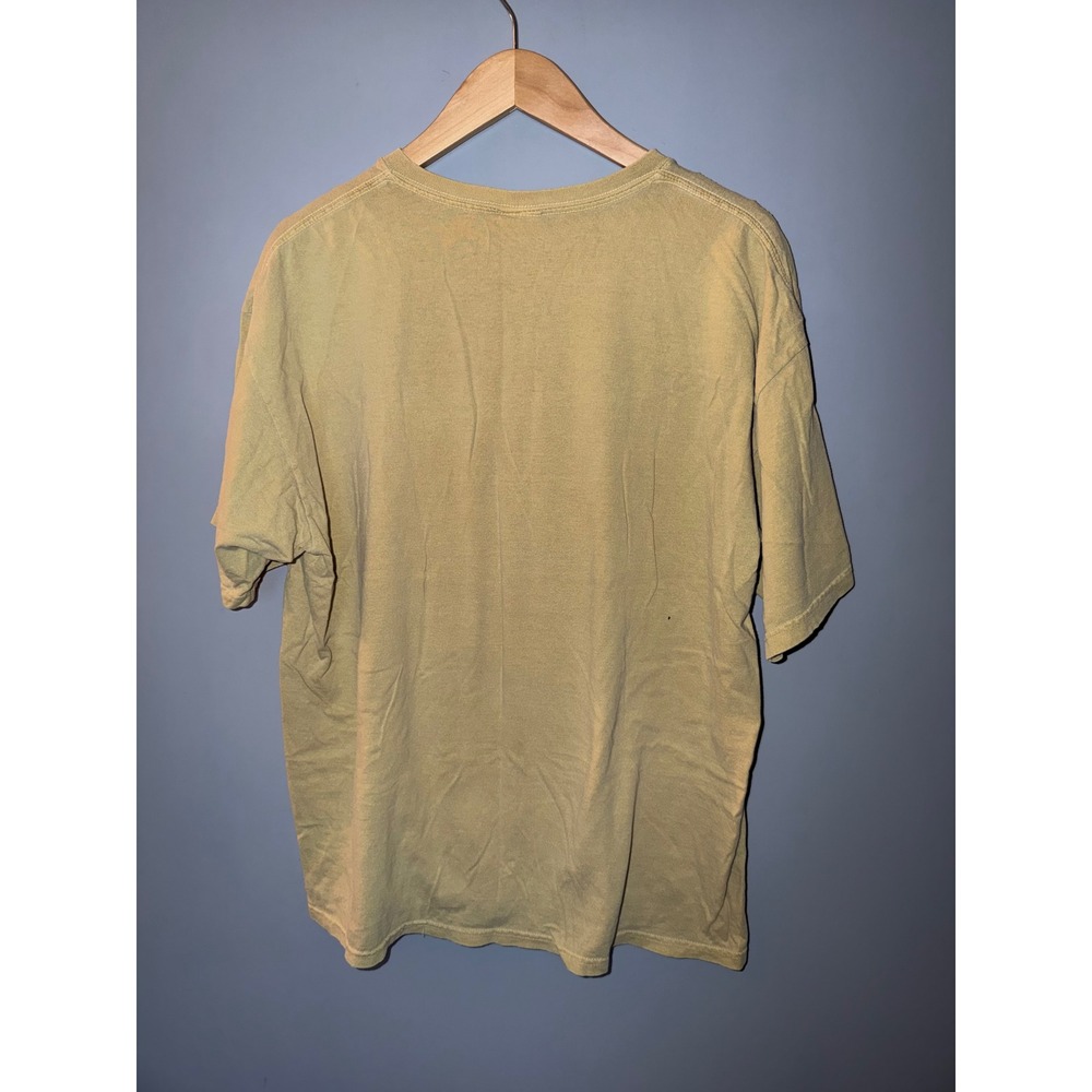 Vintage Woodland Park Zoo Grizzly Bear Graphic T-Shirt Anvil XL Yellow Tan - Picture 4 of 5